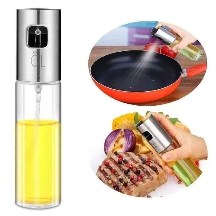Kitchen Oil Sprayer | Glass Bottle for Cooking, BBQ, Grilling, Frying & Salad Dressing