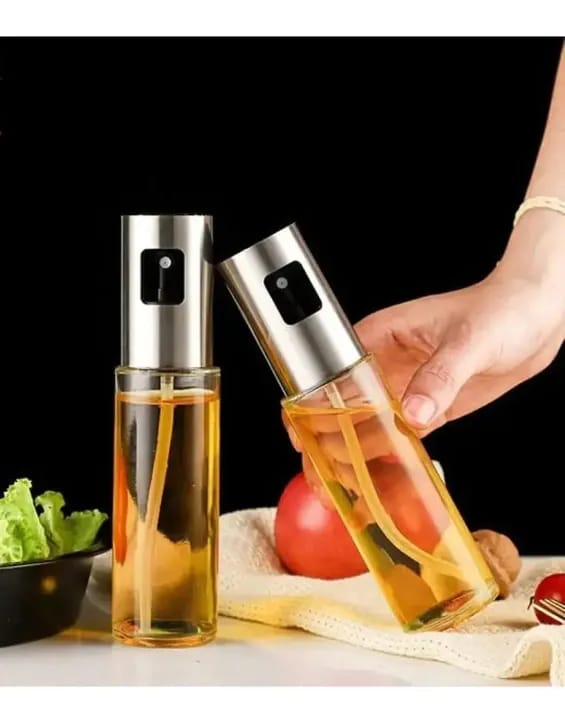 Kitchen Oil Sprayer | Glass Bottle for Cooking, BBQ, Grilling, Frying & Salad Dressing
