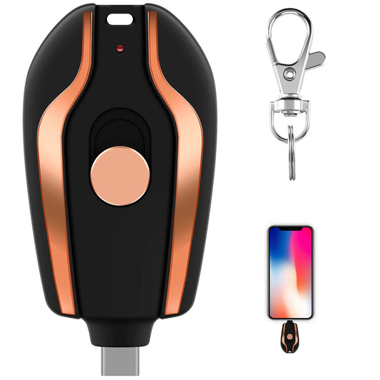 Ultra Compact 1500mAh Keychain Charger