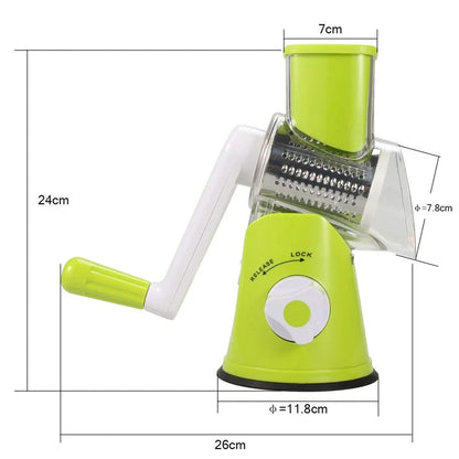 Multifunction Rotary Vegetable Cutter