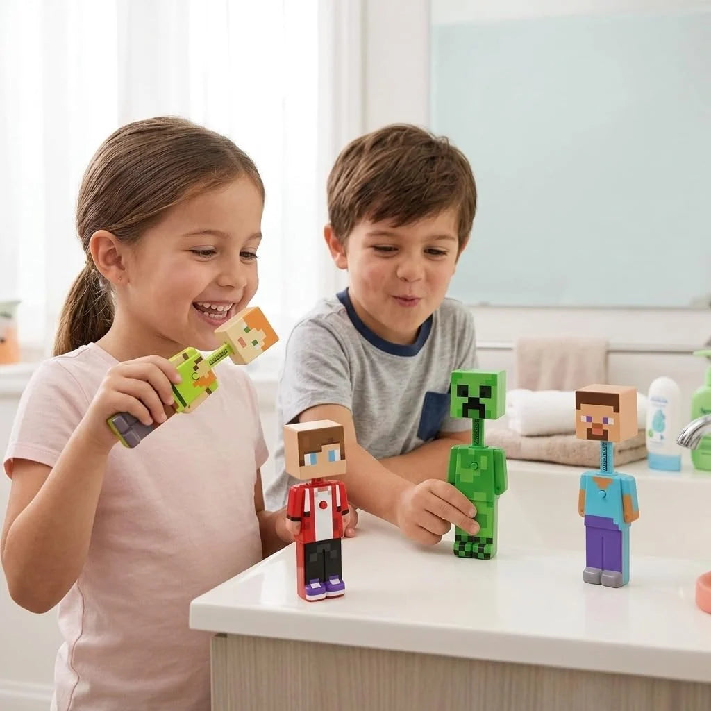 MineCraft Character, Kids Toothbrush Set of 2