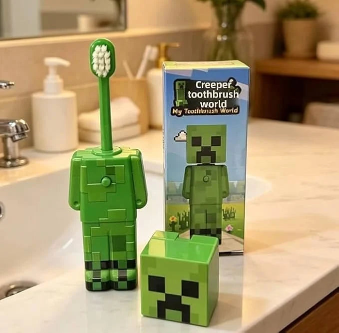 MineCraft Character, Kids Toothbrush Set of 2